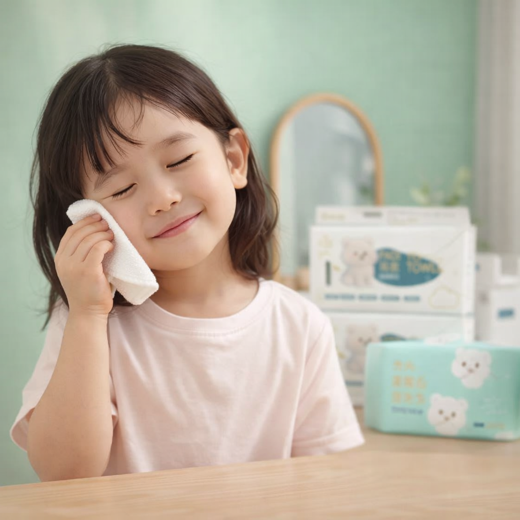 Niet-geweven gezichtshanddoeken