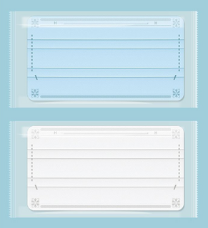 WEGWERP MEDISCH GEZICHTSMASKER (zachte oorlus, ronde hoek)