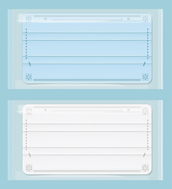 WEGWERP MEDISCH GEZICHTSMASKER (zachte oorlus, ronde hoek)