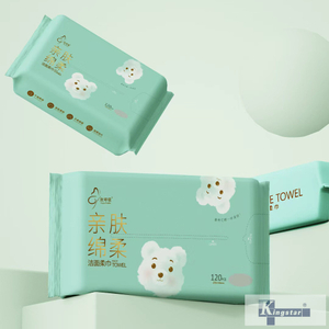 Gezichtsreinigingsdoekjes, 120 stuks, platgeweven, 200x180 mm