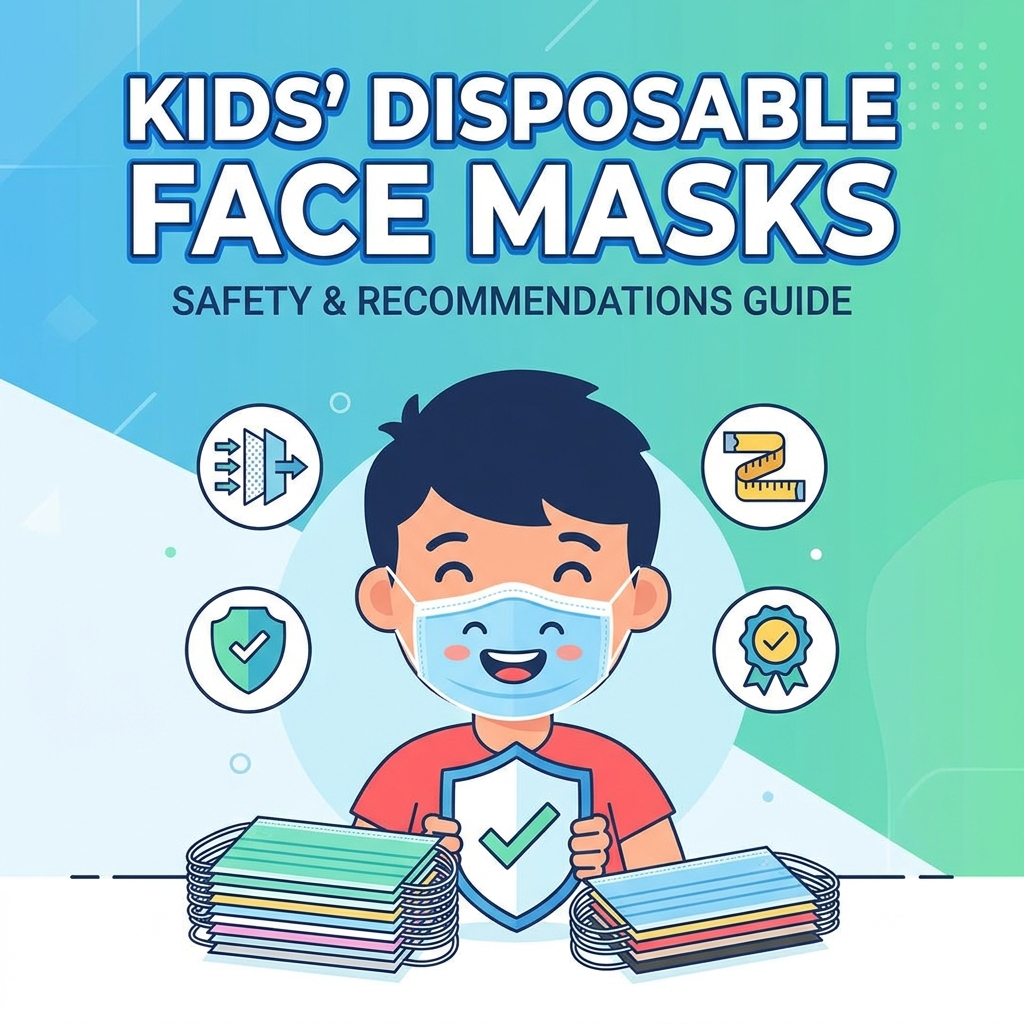 Wegwerpgezichtsmaskers voor kinderen: veiligheid, gebruik en aanbevelingen